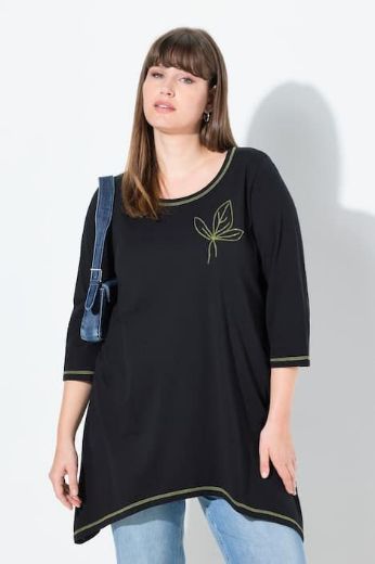 Moda za polnejše Majica 3/4 rukava A kroja plus velikost, xxl, Ulla Popken in Johann Popken (JP1880)