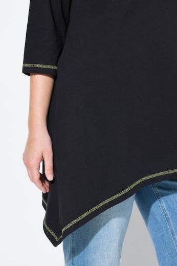 Moda za polnejše Majica 3/4 rukava A kroja plus velikost, xxl, Ulla Popken in Johann Popken (JP1880)