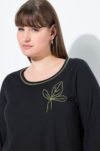 Moda za polnejše Majica 3/4 rukava A kroja plus velikost, xxl, Ulla Popken in Johann Popken (JP1880)