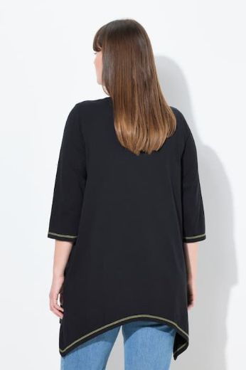 Moda za polnejše Majica 3/4 rukava A kroja plus velikost, xxl, Ulla Popken in Johann Popken (JP1880)