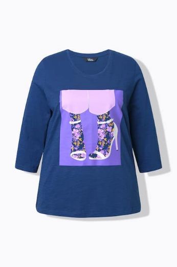 Moda za polnejše Majica 3/4 rukava plus velikost, xxl, Ulla Popken in Johann Popken (JP1880)