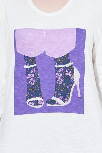 Moda za polnejše Majica 3/4 rukava plus velikost, xxl, Ulla Popken in Johann Popken (JP1880)
