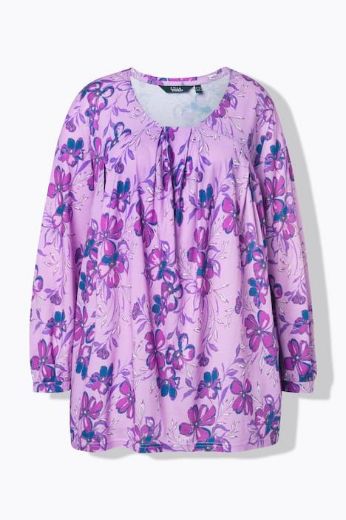 Moda za polnejše Majica dugih rukava A kroja plus velikost, xxl, Ulla Popken in Johann Popken (JP1880)