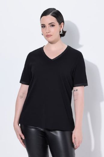 Moda za polnejše Majica kratkih rukava V ovratnika plus velikost, xxl, Ulla Popken in Johann Popken (JP1880)