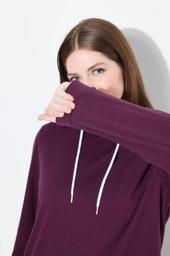Moda za polnejše Haljina dugih rukava s kapuljačom plus velikost, xxl, Ulla Popken in Johann Popken (JP1880)