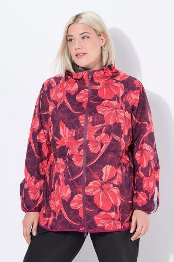 Moda za polnejše Jakna vodootporna s kapuljačom plus velikost, xxl, Ulla Popken in Johann Popken (JP1880)