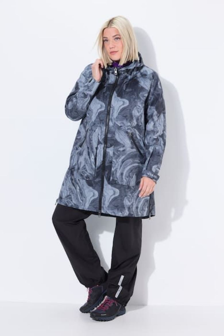Moda za polnejše Jakna dužeg kroja s kapuljačom plus velikost, xxl, Ulla Popken in Johann Popken (JP1880)