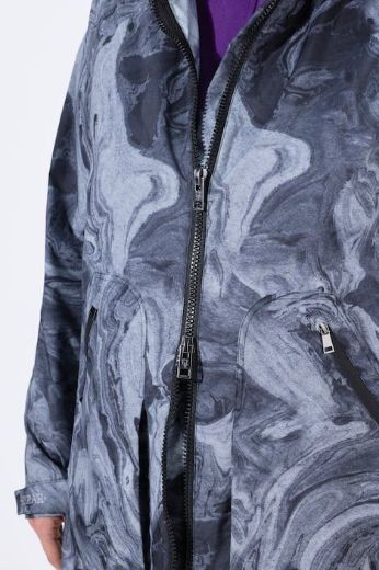 Moda za polnejše Jakna dužeg kroja s kapuljačom plus velikost, xxl, Ulla Popken in Johann Popken (JP1880)