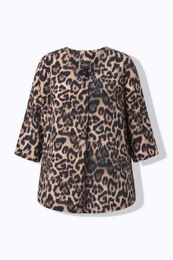 Moda za polnejše Bluza 3/4 rukava V ovratnika plus velikost, xxl, Ulla Popken in Johann Popken (JP1880)