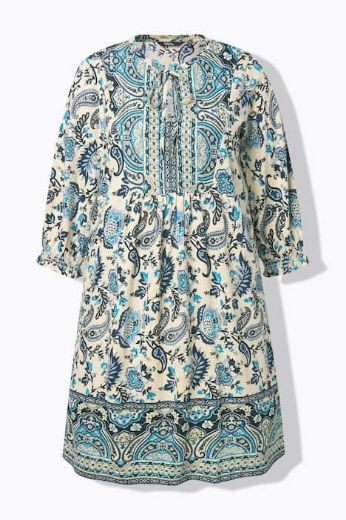 Moda za polnejše Haljina 3/4 rukava plus velikost, xxl, Ulla Popken in Johann Popken (JP1880)