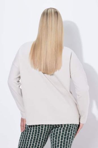 Moda za polnejše Pulover dugih rukava šireg kroja plus velikost, xxl, Ulla Popken in Johann Popken (JP1880)