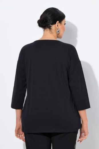 Moda za polnejše Majica 3/4 rukava okruglog ovratnika plus velikost, xxl, Ulla Popken in Johann Popken (JP1880)