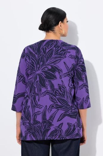 Moda za polnejše Majica 3/4 rukava A kroja plus velikost, xxl, Ulla Popken in Johann Popken (JP1880)