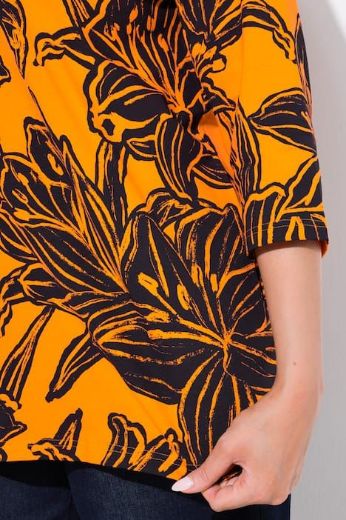 Moda za polnejše Majica 3/4 rukava A kroja plus velikost, xxl, Ulla Popken in Johann Popken (JP1880)