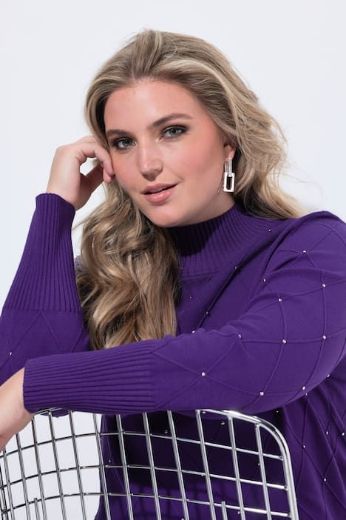 Moda za polnejše Naušnice viseće plus velikost, xxl, Ulla Popken in Johann Popken (JP1880)