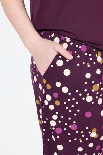 Moda za polnejše Pidžama dvodijelna kratkih rukava i skraćenih nogavica plus velikost, xxl, Ulla Popken in Johann Popken (JP1880)