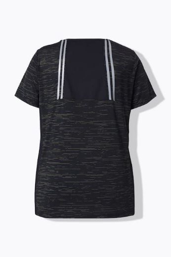 Moda za polnejše Majica kratkih rukava V ovratnika plus velikost, xxl, Ulla Popken in Johann Popken (JP1880)