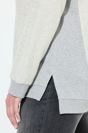 Moda za polnejše Majica dugih rukava s kapuljačom plus velikost, xxl, Ulla Popken in Johann Popken (JP1880)