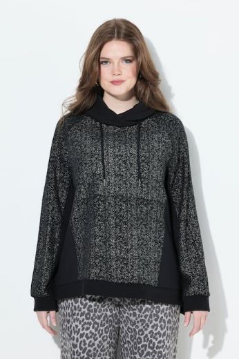Moda za polnejše Majica dugih rukava s kapuljačom plus velikost, xxl, Ulla Popken in Johann Popken (JP1880)