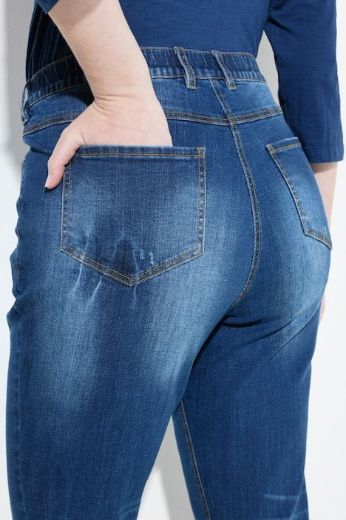 Moda za polnejše Traperice povišenog struka plus velikost, xxl, Ulla Popken in Johann Popken (JP1880)