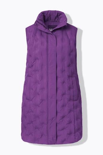 Moda za polnejše Prsluk prošiveni dužeg A kroja plus velikost, xxl, Ulla Popken in Johann Popken (JP1880)