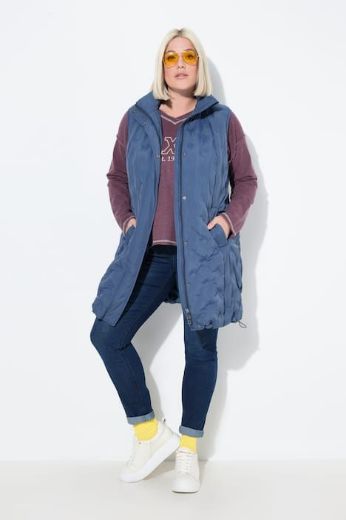 Moda za polnejše Prsluk prošiveni dužeg A kroja plus velikost, xxl, Ulla Popken in Johann Popken (JP1880)