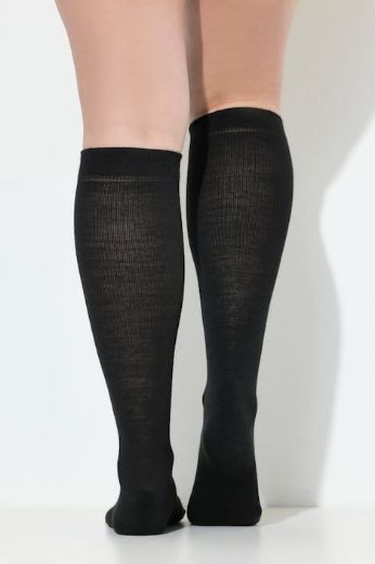 Moda za polnejše Čarape kompresijske plus velikost, xxl, Ulla Popken in Johann Popken (JP1880)