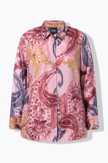 Moda za polnejše Bluza dugih rukava cvjetnog uzorka plus velikost, xxl, Ulla Popken in Johann Popken (JP1880)