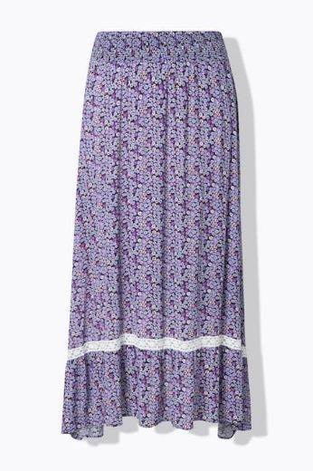 Moda za polnejše Suknja midi A kroja plus velikost, xxl, Ulla Popken in Johann Popken (JP1880)