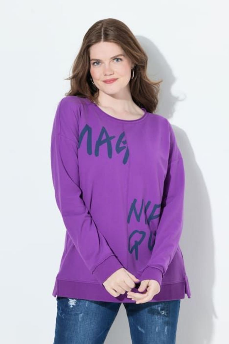 Moda za polnejše Majica dugih rukava plus velikost, xxl, Ulla Popken in Johann Popken (JP1880)