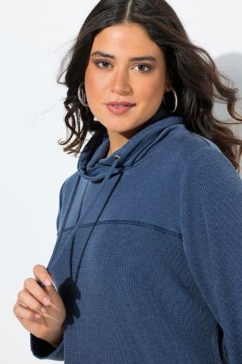 Moda za polnejše Majica dugih rukava s kapuljačom plus velikost, xxl, Ulla Popken in Johann Popken (JP1880)