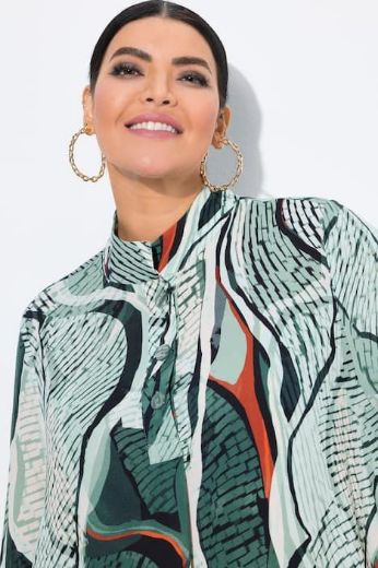 Moda za polnejše Tunika 3/4 rukava A kroja plus velikost, xxl, Ulla Popken in Johann Popken (JP1880)