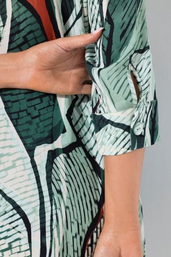 Moda za polnejše Tunika 3/4 rukava A kroja plus velikost, xxl, Ulla Popken in Johann Popken (JP1880)