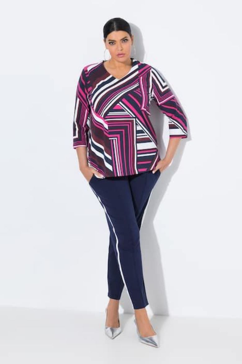 Moda za polnejše Hlače elastičnog struka plus velikost, xxl, Ulla Popken in Johann Popken (JP1880)