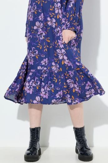 Moda za polnejše Haljina midi dugih rukava plus velikost, xxl, Ulla Popken in Johann Popken (JP1880)
