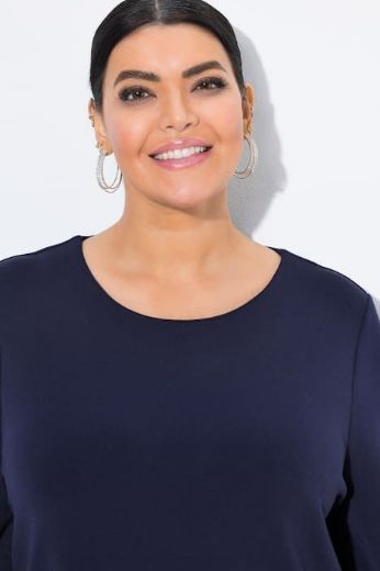 Moda za polnejše Majica 3/4 rukava okruglog ovratnika plus velikost, xxl, Ulla Popken in Johann Popken (JP1880)