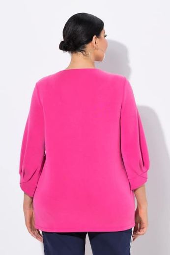 Moda za polnejše Majica 3/4 rukava okruglog ovratnika plus velikost, xxl, Ulla Popken in Johann Popken (JP1880)