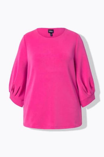 Moda za polnejše Majica 3/4 rukava okruglog ovratnika plus velikost, xxl, Ulla Popken in Johann Popken (JP1880)