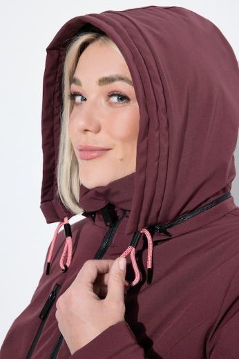 Moda za polnejše Jakna funkcionalna s kapuljačom plus velikost, xxl, Ulla Popken in Johann Popken (JP1880)