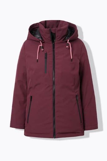 Moda za polnejše Jakna funkcionalna s kapuljačom plus velikost, xxl, Ulla Popken in Johann Popken (JP1880)