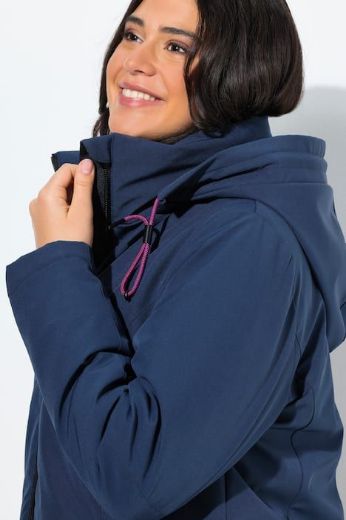 Moda za polnejše Jakna funkcionalna s kapuljačom plus velikost, xxl, Ulla Popken in Johann Popken (JP1880)
