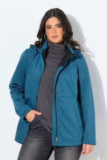 Moda za polnejše Jakna vodoodbojna s odvojivom kapuljačom plus velikost, xxl, Ulla Popken in Johann Popken (JP1880)