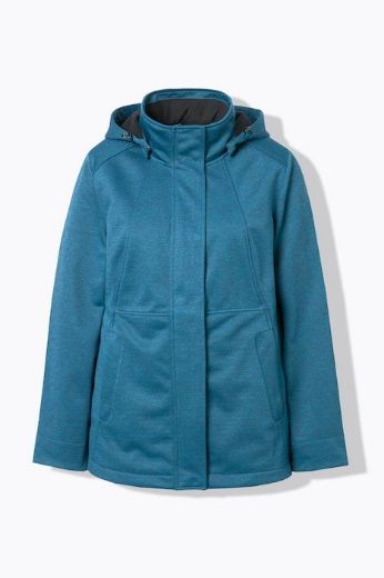 Moda za polnejše Jakna vodoodbojna s odvojivom kapuljačom plus velikost, xxl, Ulla Popken in Johann Popken (JP1880)