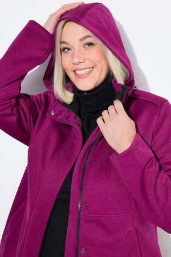 Moda za polnejše Jakna vodoodbojna s odvojivom kapuljačom plus velikost, xxl, Ulla Popken in Johann Popken (JP1880)