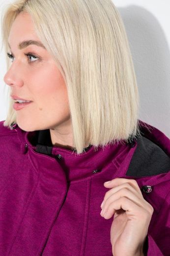 Moda za polnejše Jakna vodoodbojna s odvojivom kapuljačom plus velikost, xxl, Ulla Popken in Johann Popken (JP1880)