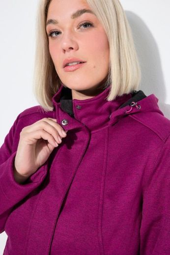 Moda za polnejše Jakna vodoodbojna s odvojivom kapuljačom plus velikost, xxl, Ulla Popken in Johann Popken (JP1880)