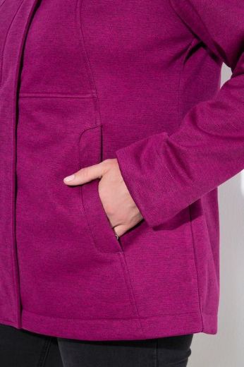 Moda za polnejše Jakna vodoodbojna s odvojivom kapuljačom plus velikost, xxl, Ulla Popken in Johann Popken (JP1880)