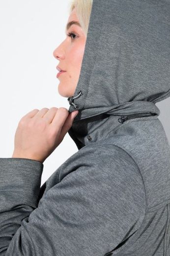 Moda za polnejše Jakna vodoodbojna s odvojivom kapuljačom plus velikost, xxl, Ulla Popken in Johann Popken (JP1880)