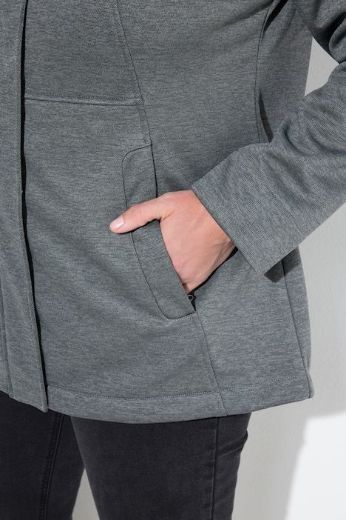 Moda za polnejše Jakna vodoodbojna s odvojivom kapuljačom plus velikost, xxl, Ulla Popken in Johann Popken (JP1880)