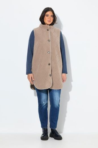 Moda za polnejše Prsluk od flisa plus velikost, xxl, Ulla Popken in Johann Popken (JP1880)